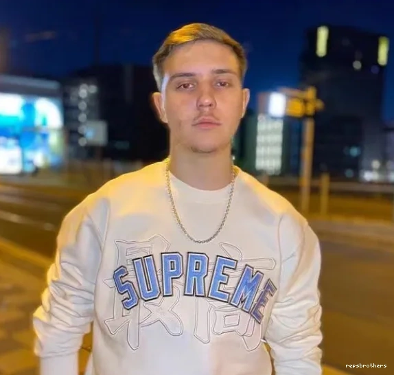 XL Grey Neck M White 20SS Embroidered Blue S Highest Logo Hoodie Black Crewneck Kanji L Royal Round 0820